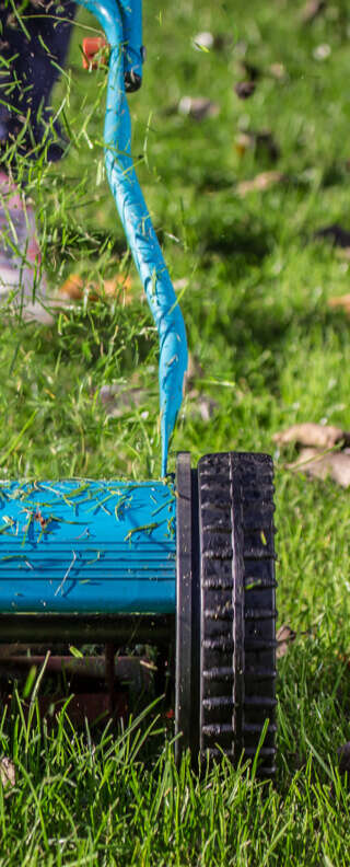 garten hand rasenmaeher banner c